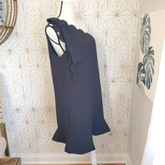 Victoria beckham for target 1 shoulder black dres - Picture 3 of 7